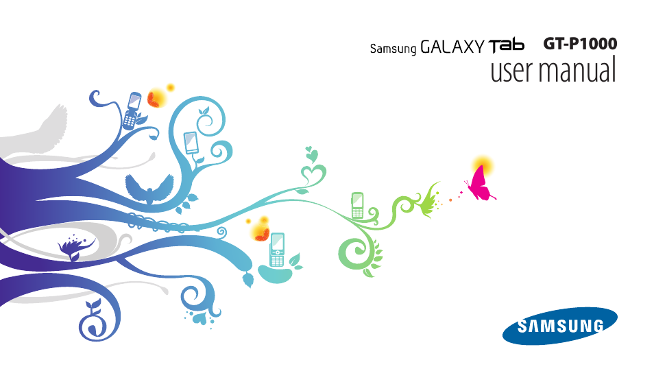 Samsung GALAXY TAB GT-P1000 User Manual | 82 pages