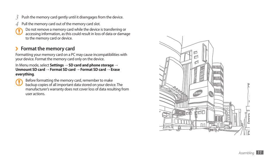 Samsung GALAXY TAB GT-P1000 User Manual | Page 11 / 82