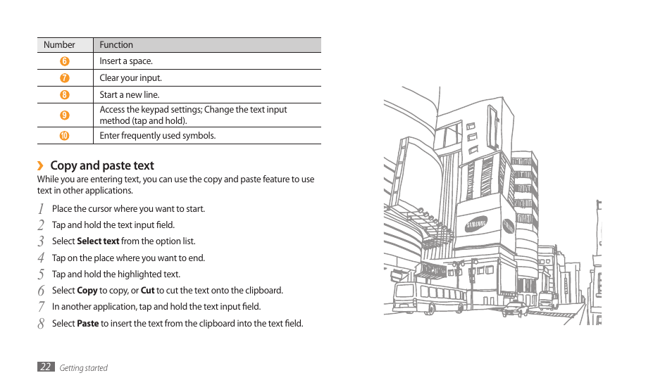 Samsung GALAXY TAB GT-P1000 User Manual | Page 22 / 82