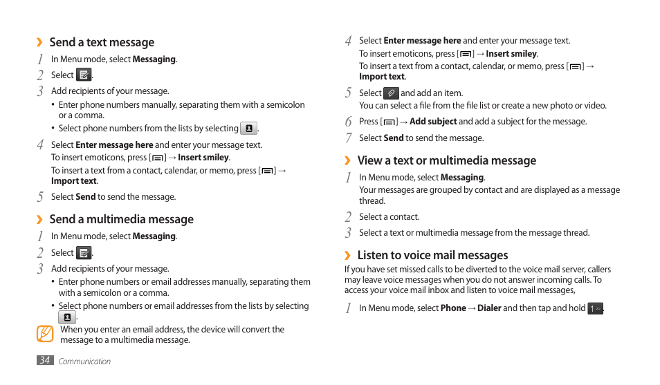 Samsung GALAXY TAB GT-P1000 User Manual | Page 34 / 82