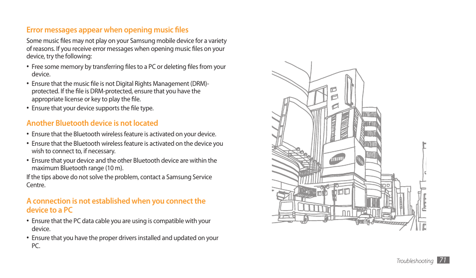 Samsung GALAXY TAB GT-P1000 User Manual | Page 71 / 82