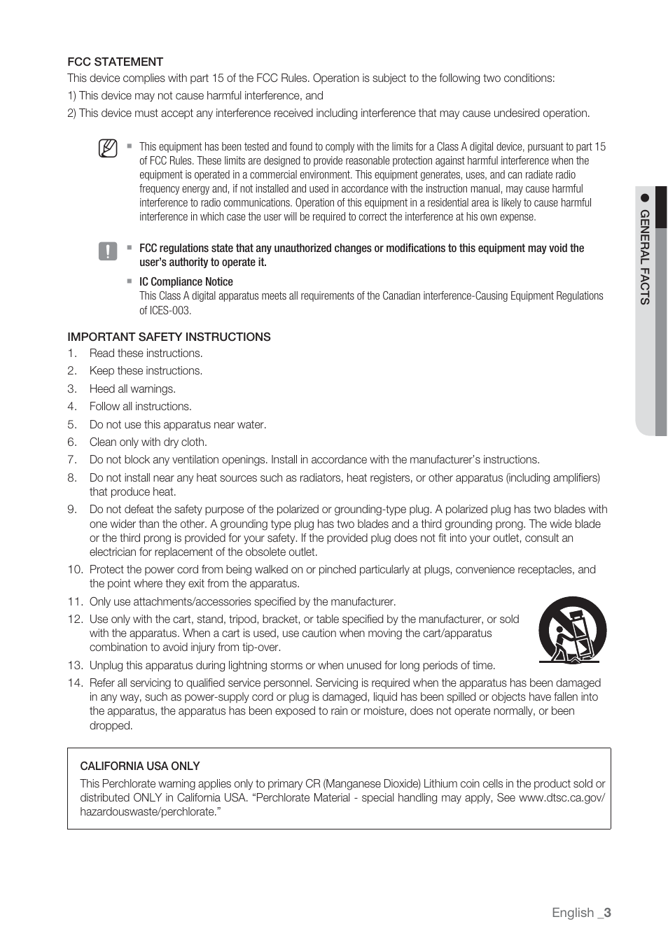 Samsung SSC-5000 User Manual | Page 3 / 31