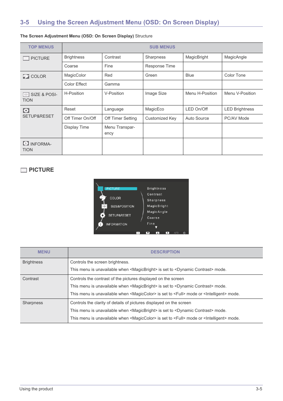 Picture | Samsung XL2270 User Manual | Page 23 / 43