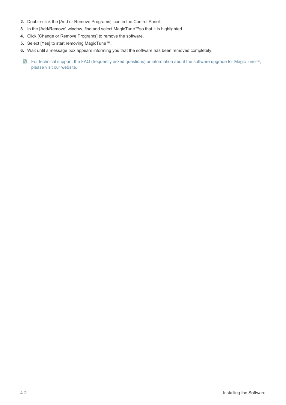 Samsung XL2270 User Manual | Page 32 / 43