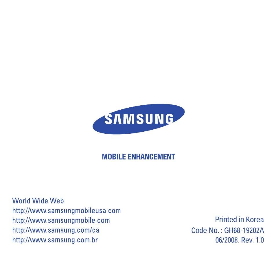 Samsung SBH650 User Manual | 23 pages