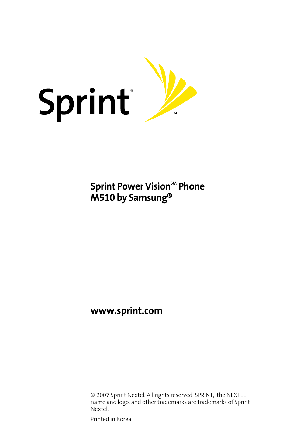 Samsung M510 User Manual | 291 pages