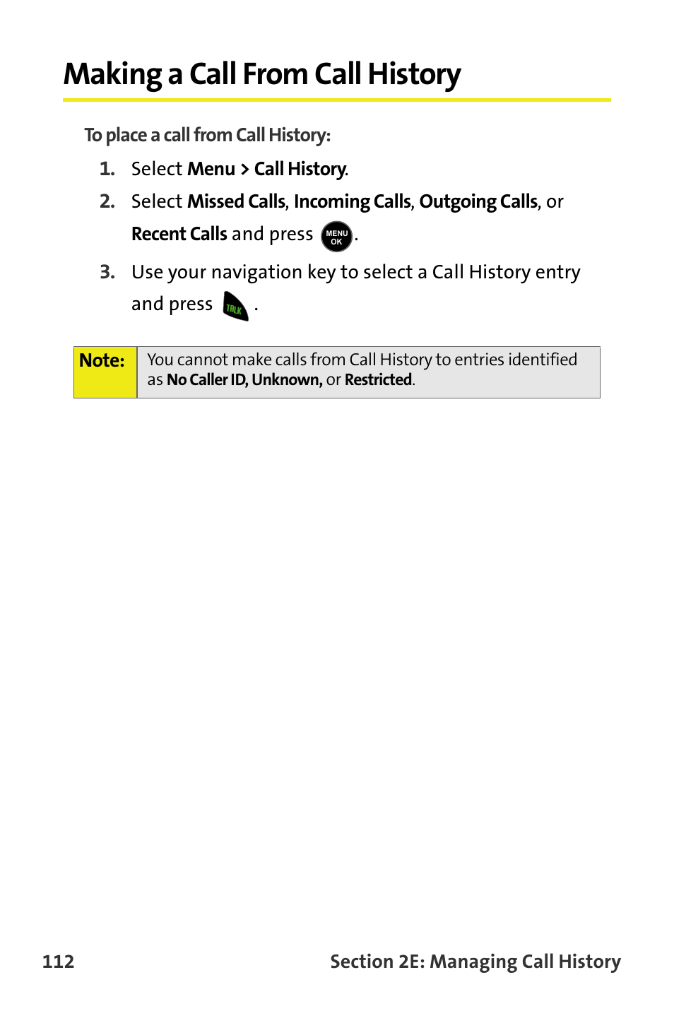 Making a call from call history | Samsung M510 User Manual | Page 142 / 291