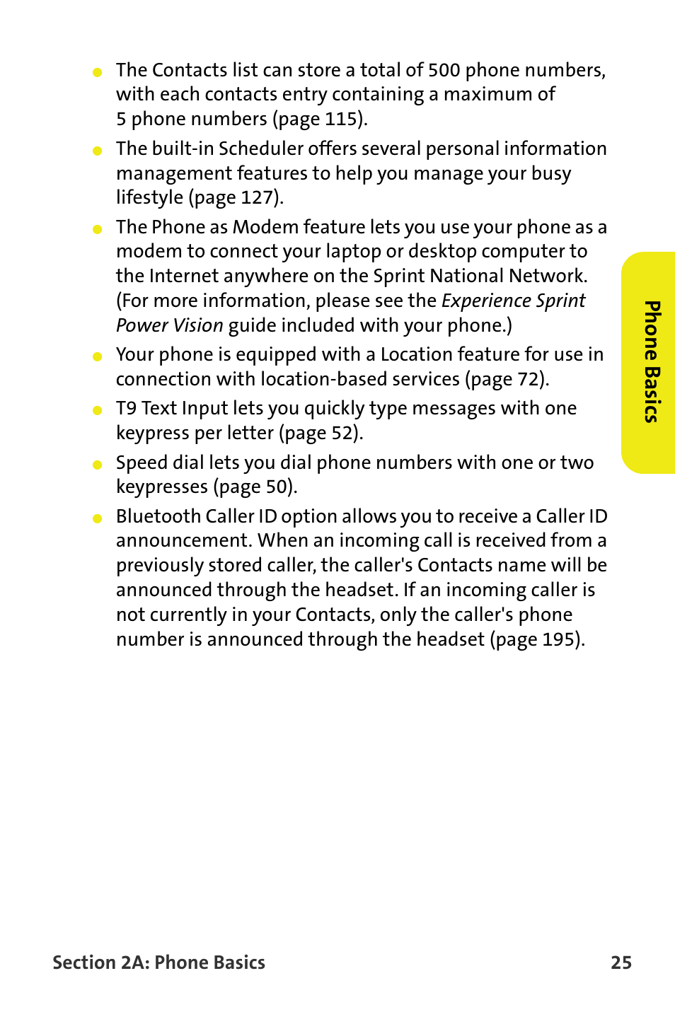 Phone basics | Samsung M510 User Manual | Page 55 / 291