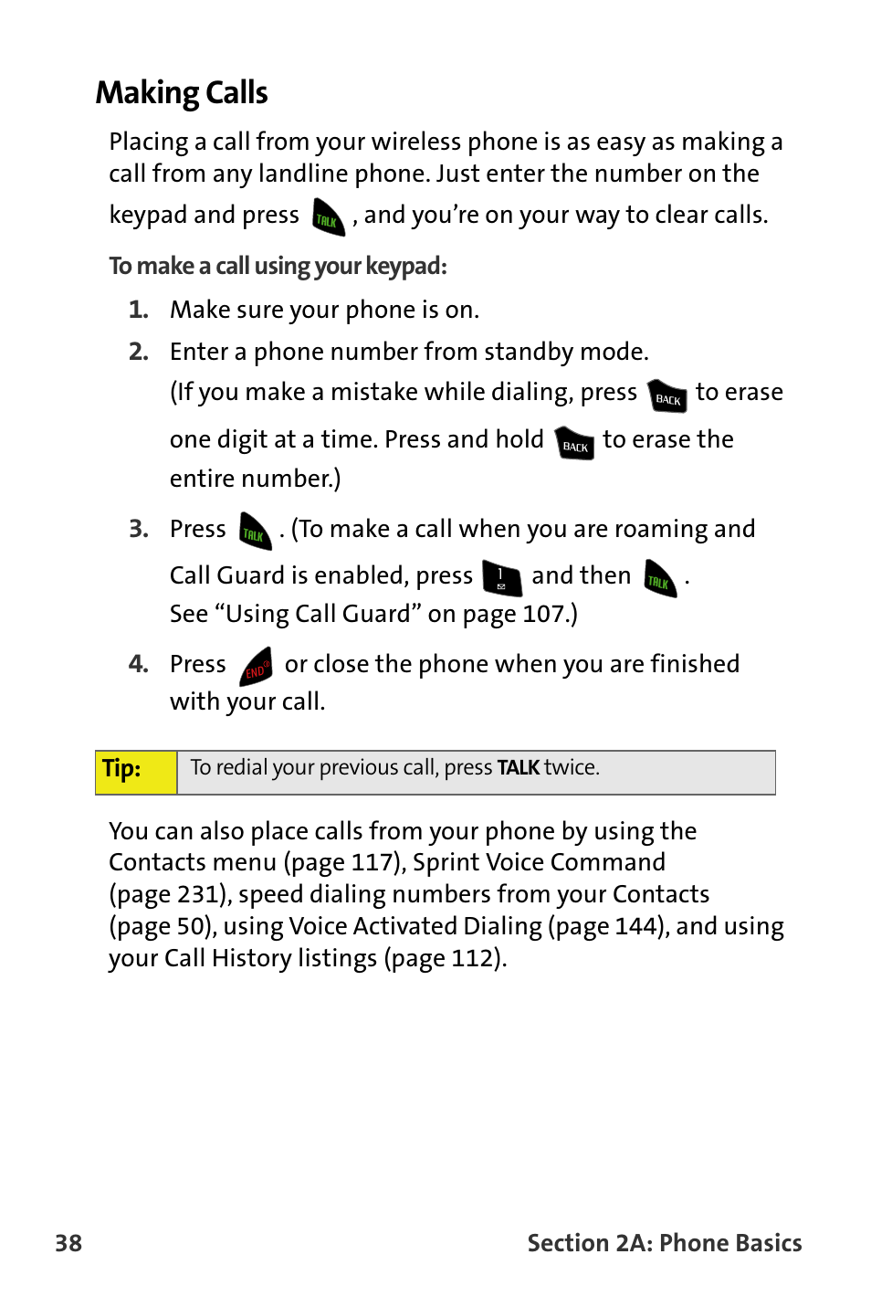 Making calls | Samsung M510 User Manual | Page 68 / 291