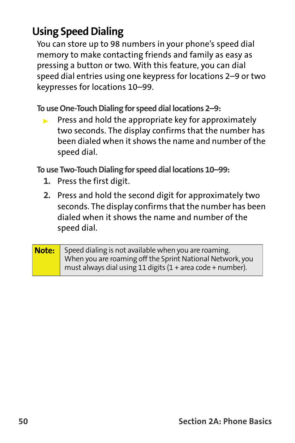 Using speed dialing | Samsung M510 User Manual | Page 80 / 291