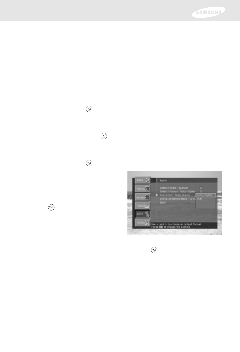 Samsung SIR-S300W User Manual | Page 100 / 126