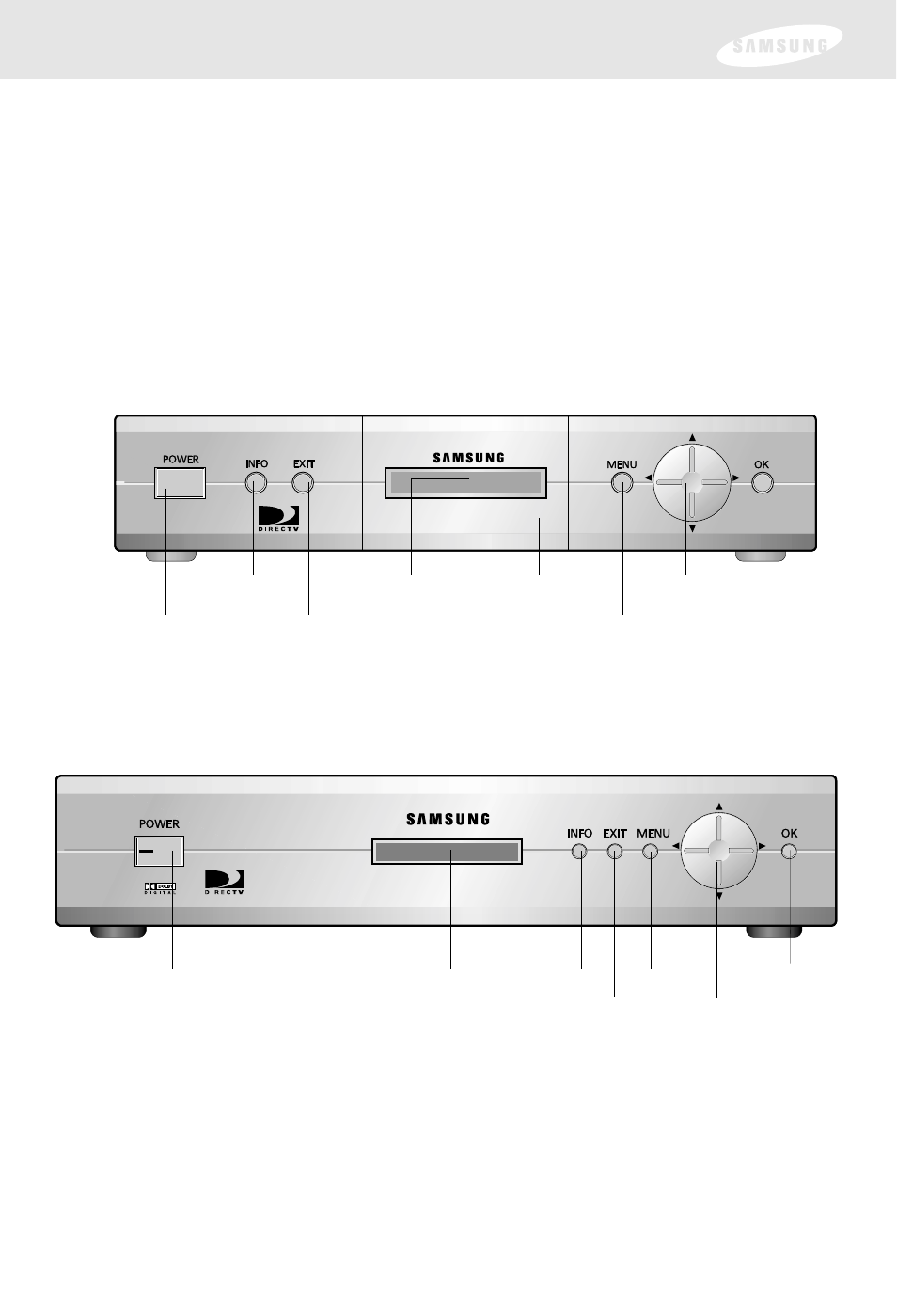 Chapter 1: getting started, Front panel controls and lights | Samsung SIR-S300W User Manual | Page 14 / 126