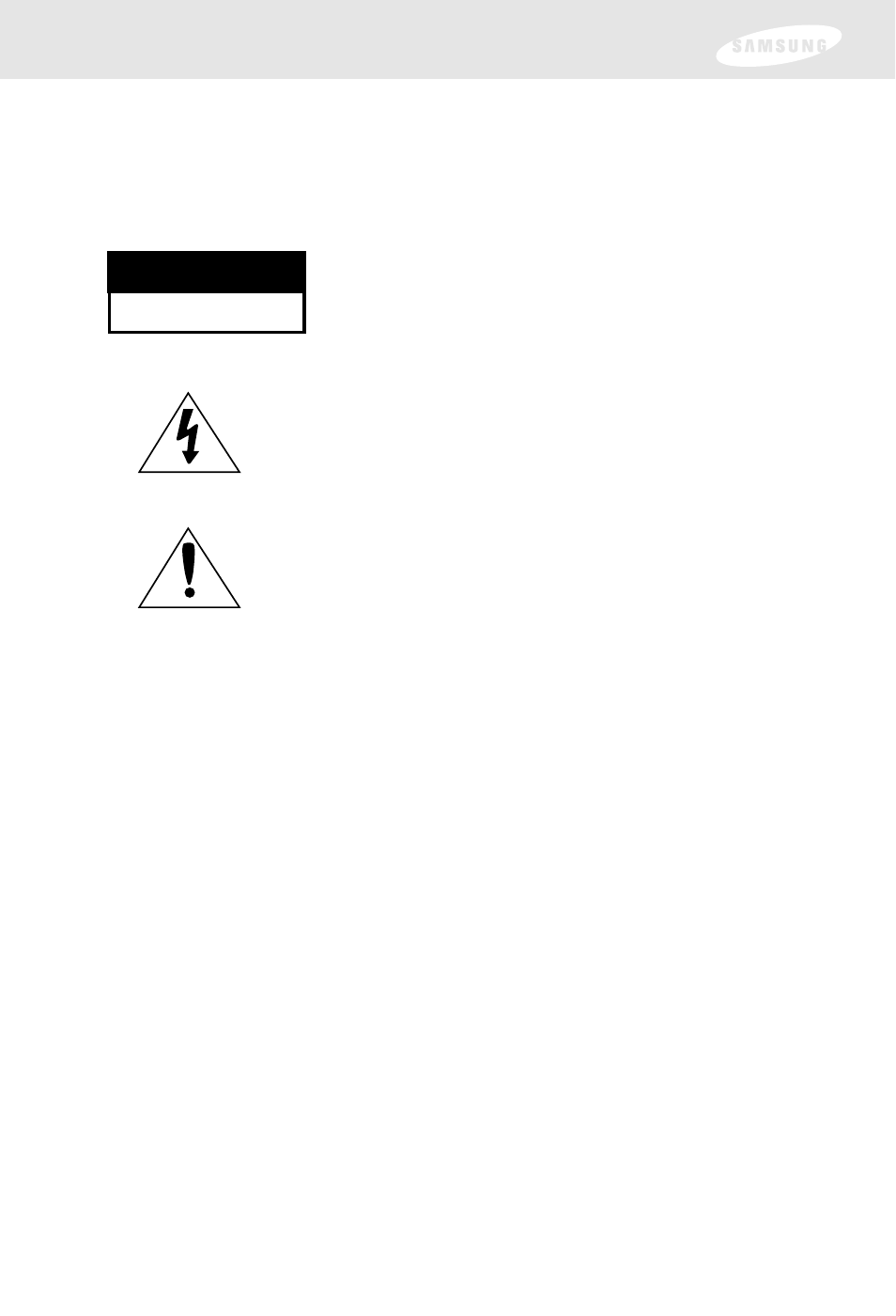 Warning! important safety instructions, Caution | Samsung SIR-S300W User Manual | Page 2 / 126