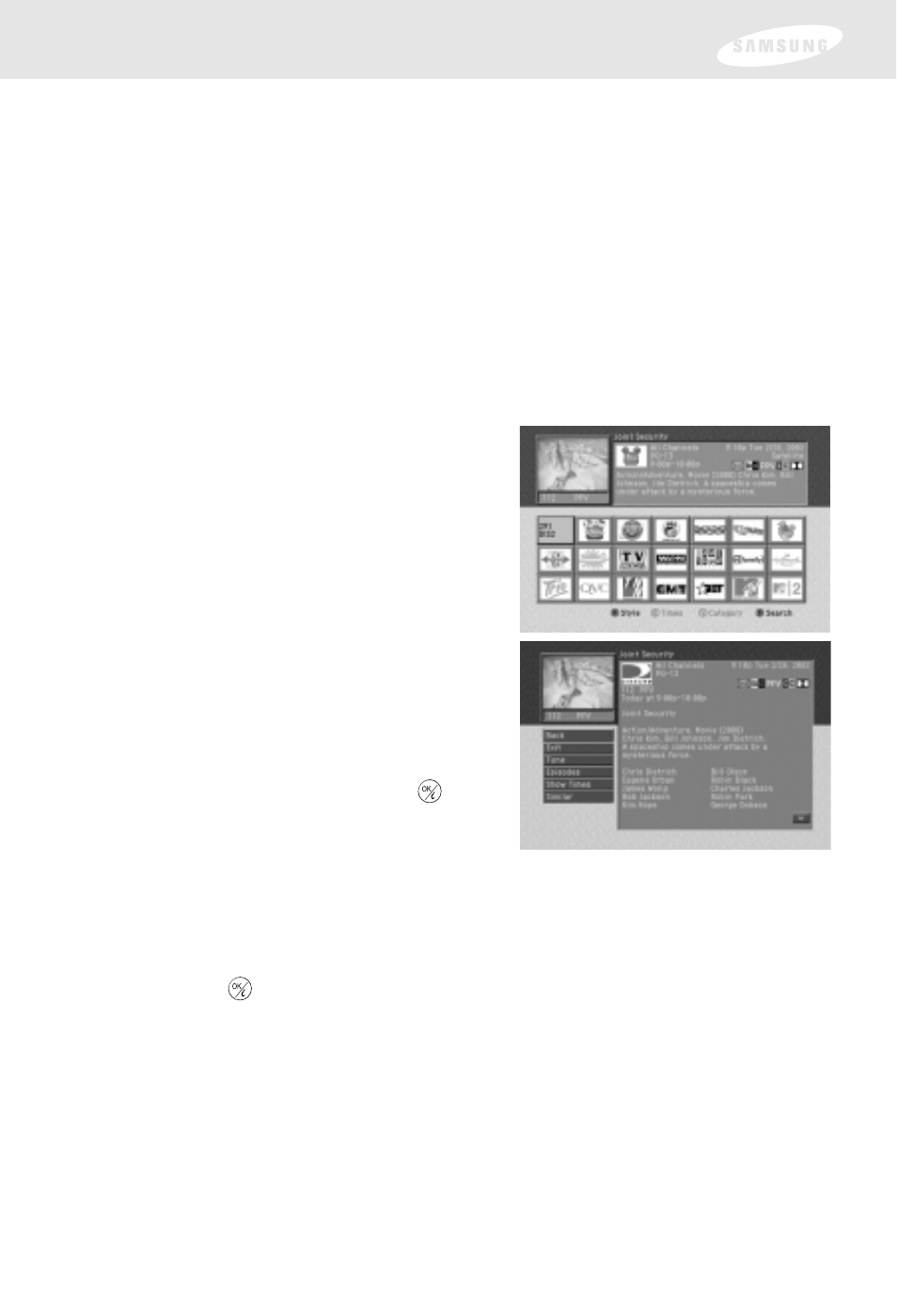 Chapter 3: watching tv | Samsung SIR-S300W User Manual | Page 60 / 126