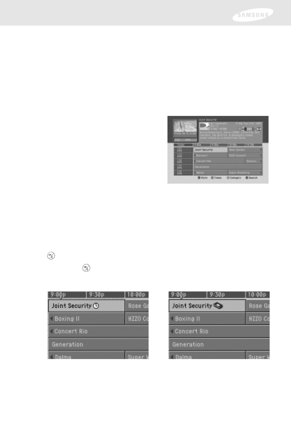 Chapter 4: program reminders and recording timers, Scheduling program reminders and recording timers | Samsung SIR-S300W User Manual | Page 73 / 126