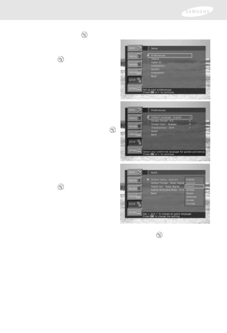 Samsung SIR-S300W User Manual | Page 98 / 126