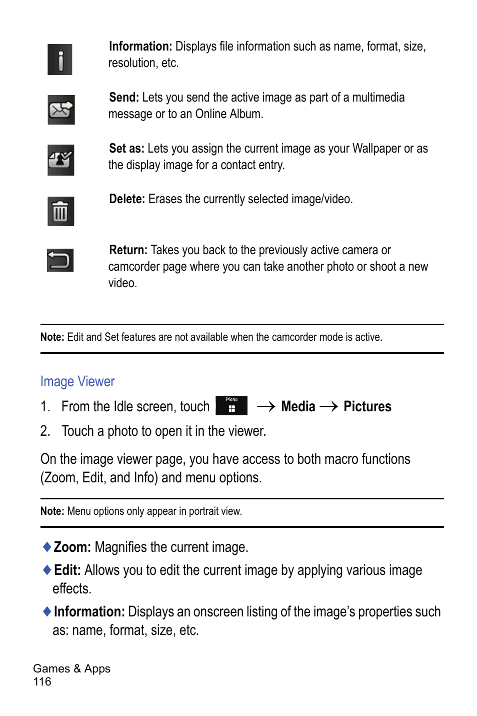 Samsung A886 User Manual | Page 122 / 208