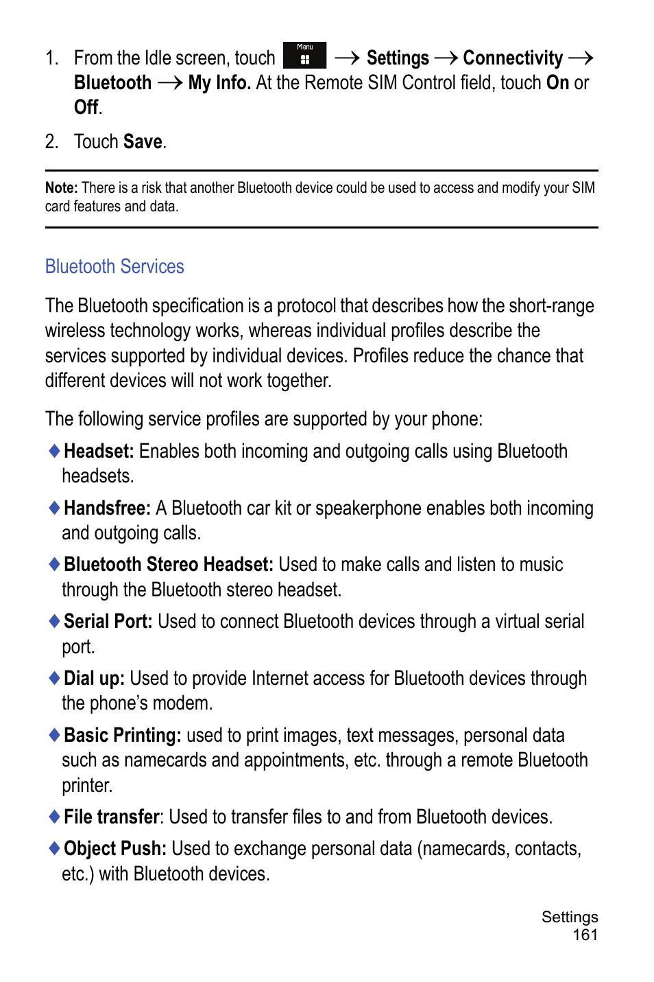 Samsung A886 User Manual | Page 167 / 208