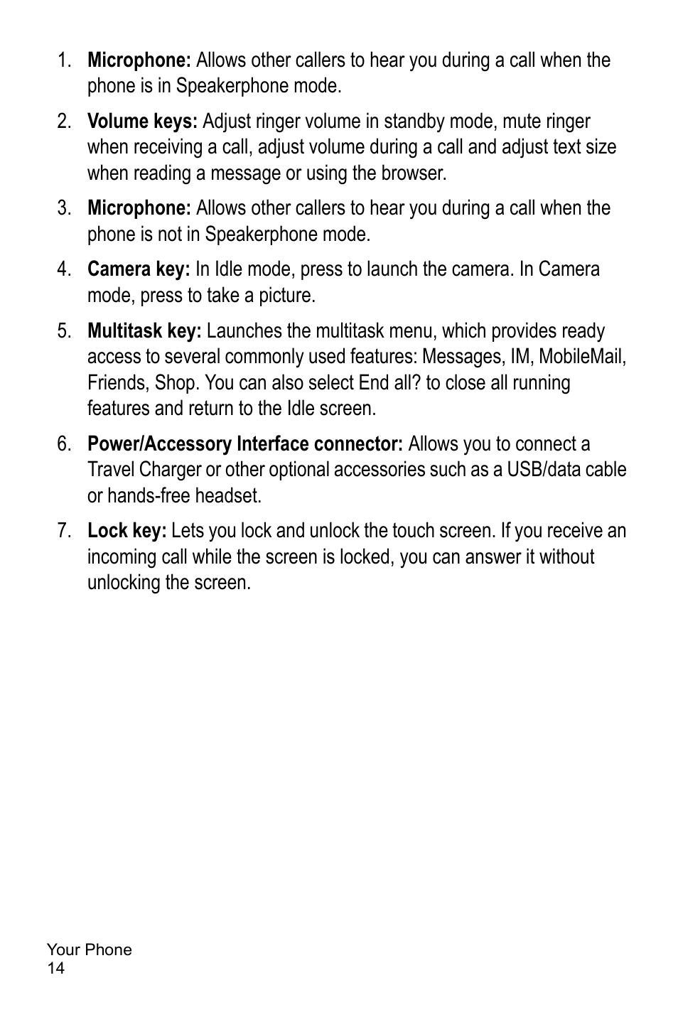 Samsung A886 User Manual | Page 20 / 208