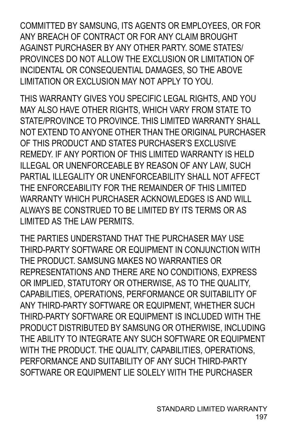 Samsung A886 User Manual | Page 203 / 208
