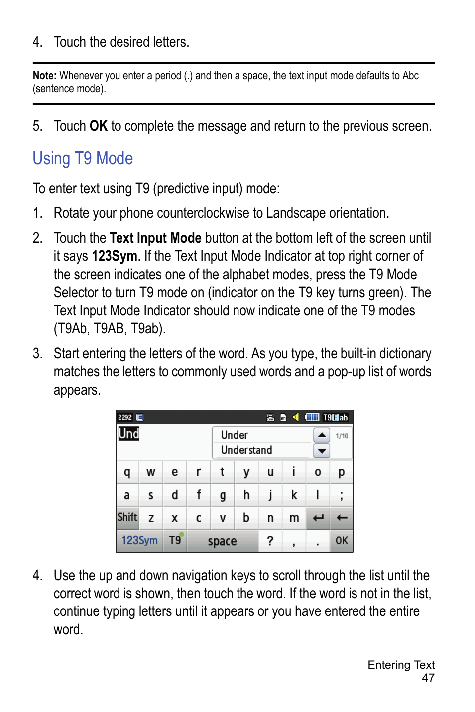 Using t9 mode | Samsung A886 User Manual | Page 53 / 208