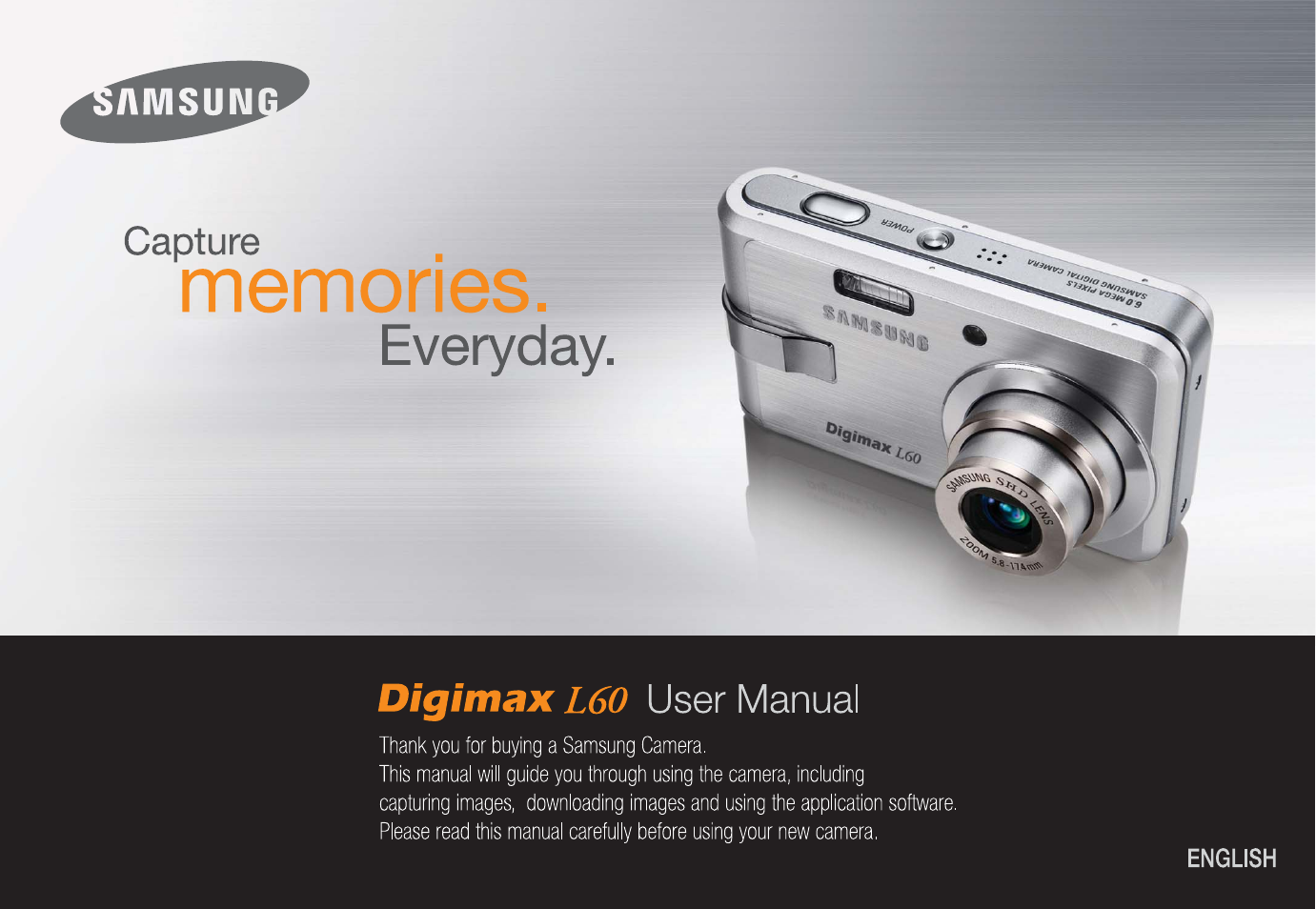 Samsung Digimax L60 User Manual | 78 pages