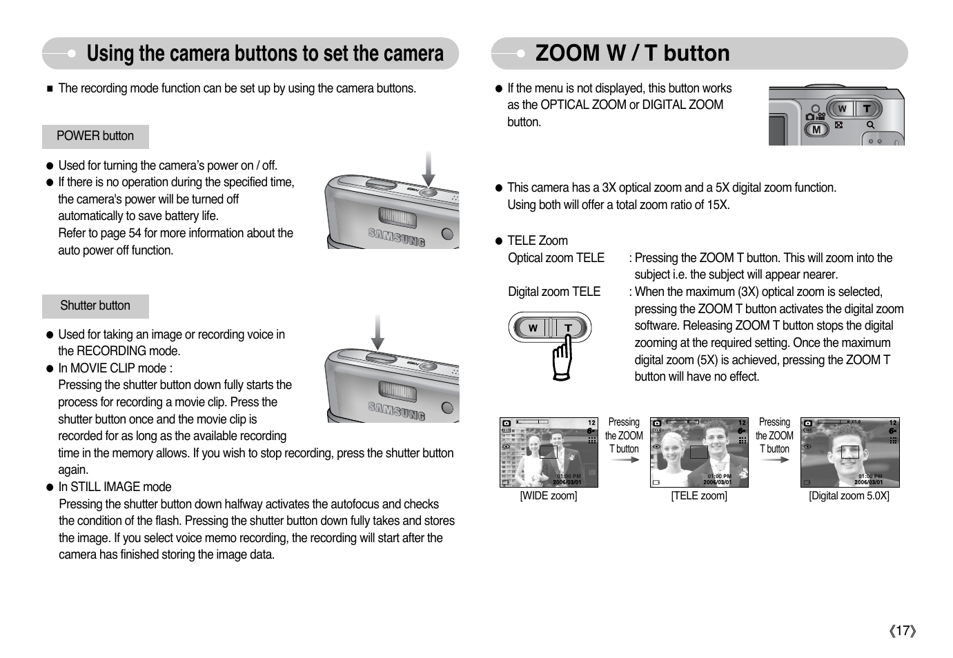 Samsung Digimax L60 User Manual | Page 18 / 78