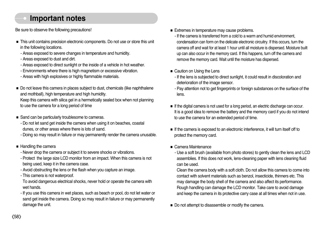 Samsung Digimax L60 User Manual | Page 59 / 78