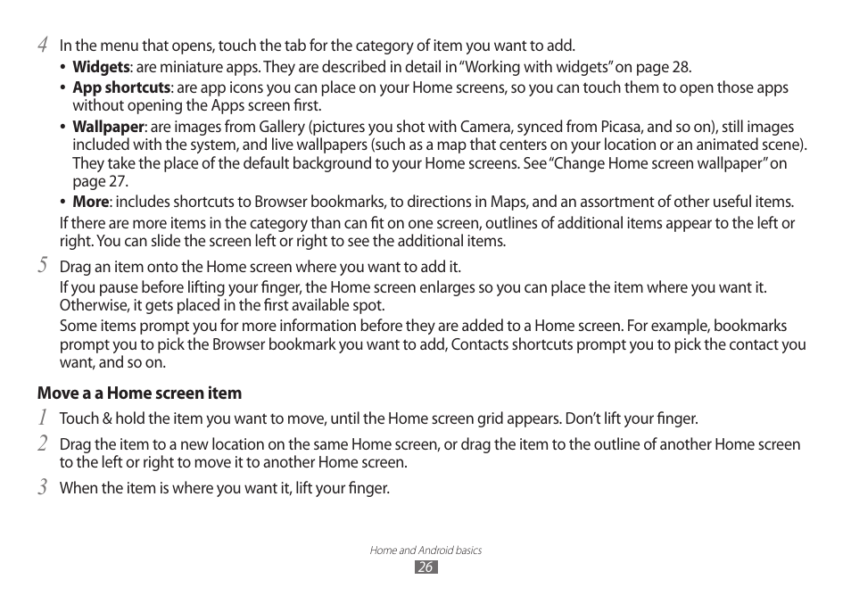 Samsung GT-P7100 User Manual | Page 26 / 108