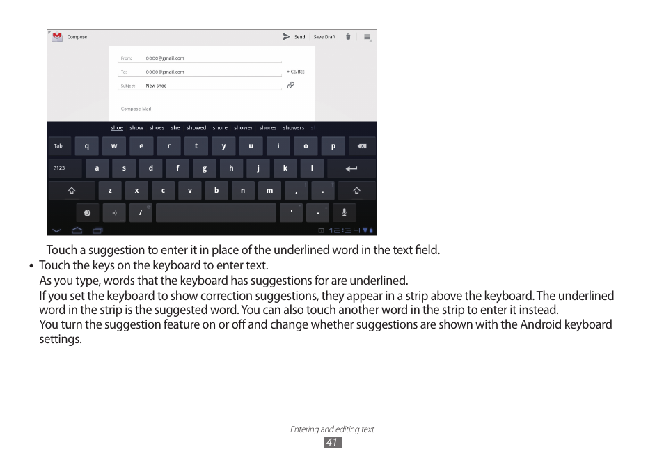 Samsung GT-P7100 User Manual | Page 41 / 108