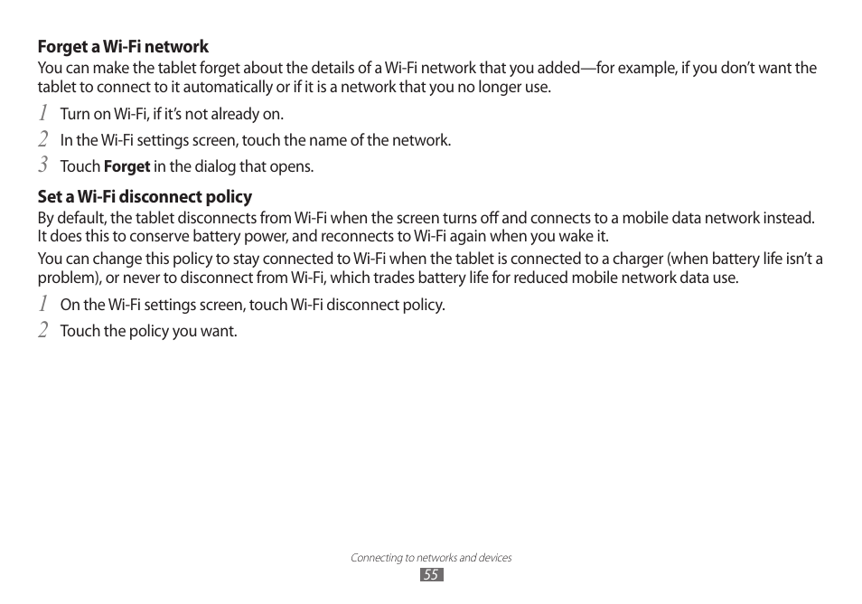 Samsung GT-P7100 User Manual | Page 55 / 108