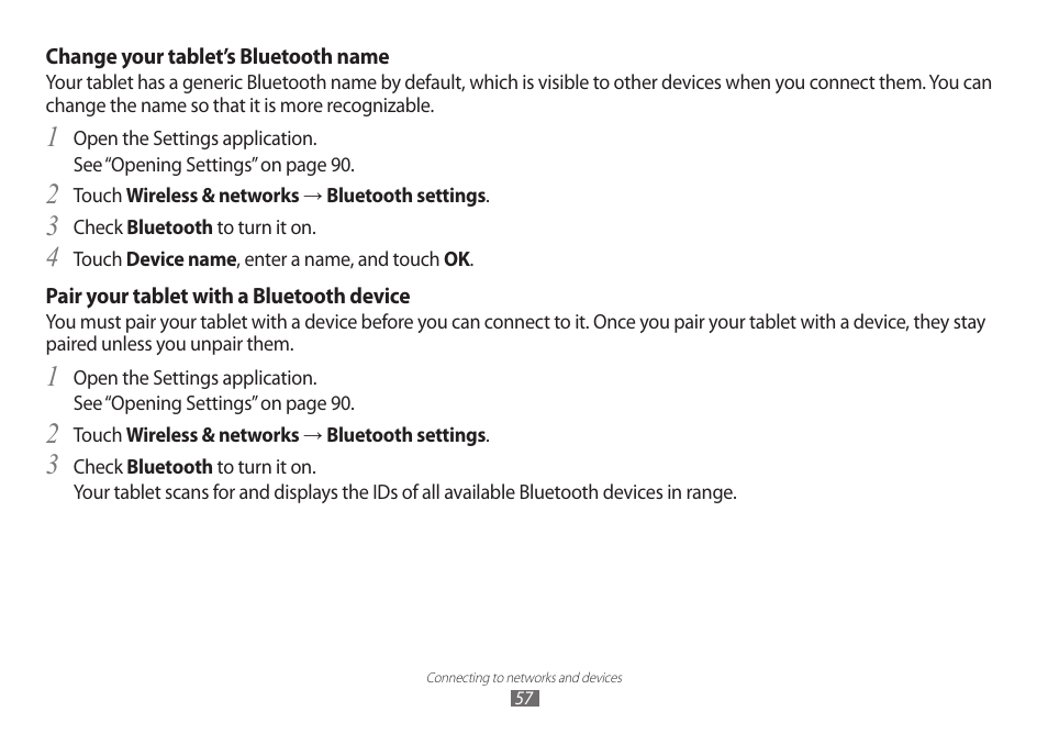 Samsung GT-P7100 User Manual | Page 57 / 108