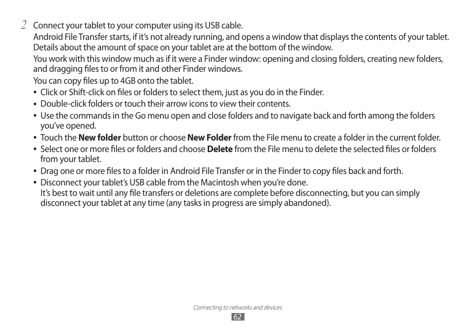 Samsung GT-P7100 User Manual | Page 62 / 108