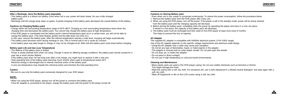 Samsung DVD-L300 User Manual | Page 30 / 33