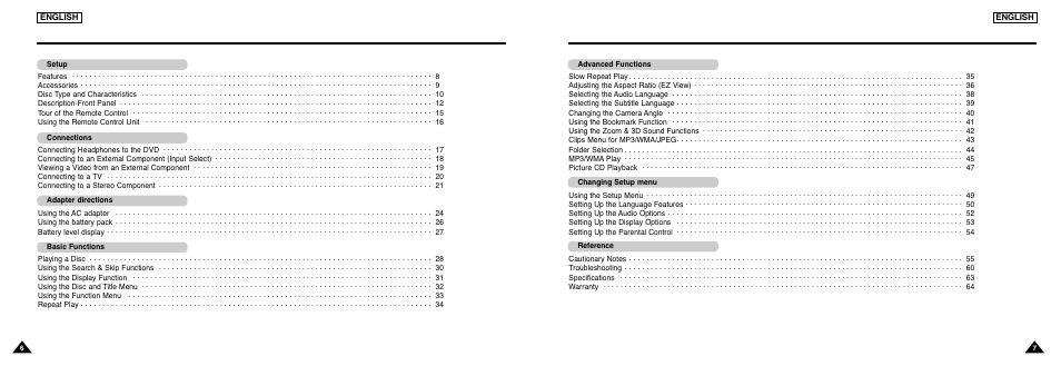 Samsung DVD-L300 User Manual | Page 4 / 33
