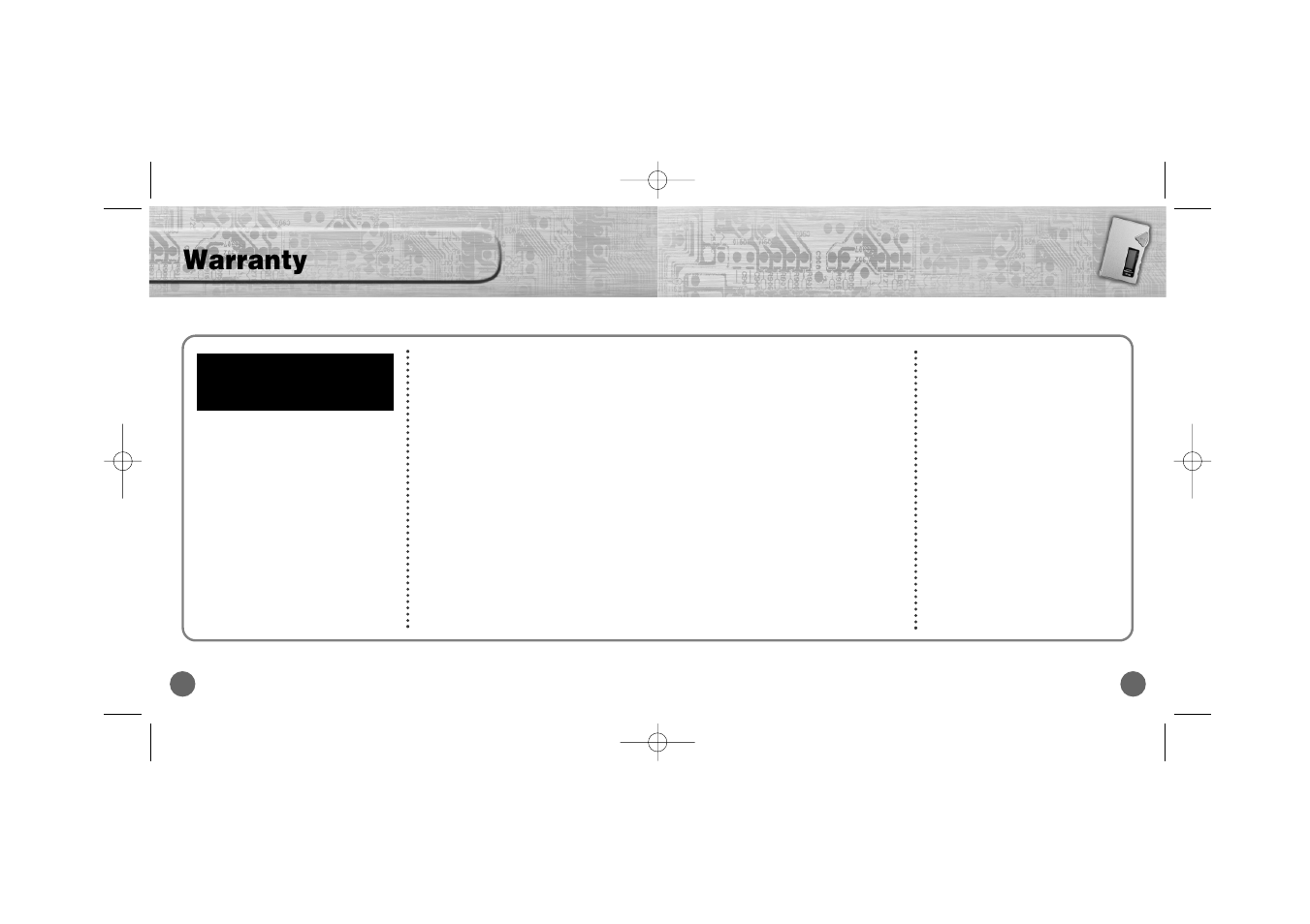 Warranty | Samsung YP-700 User Manual | Page 42 / 44