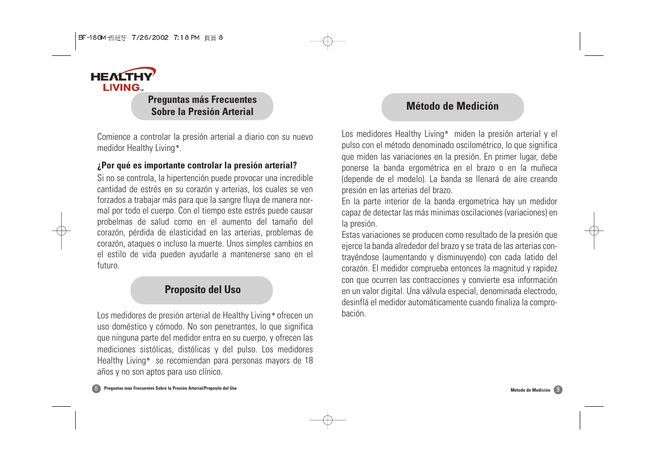 Samsung BF-180M User Manual | Page 21 / 32