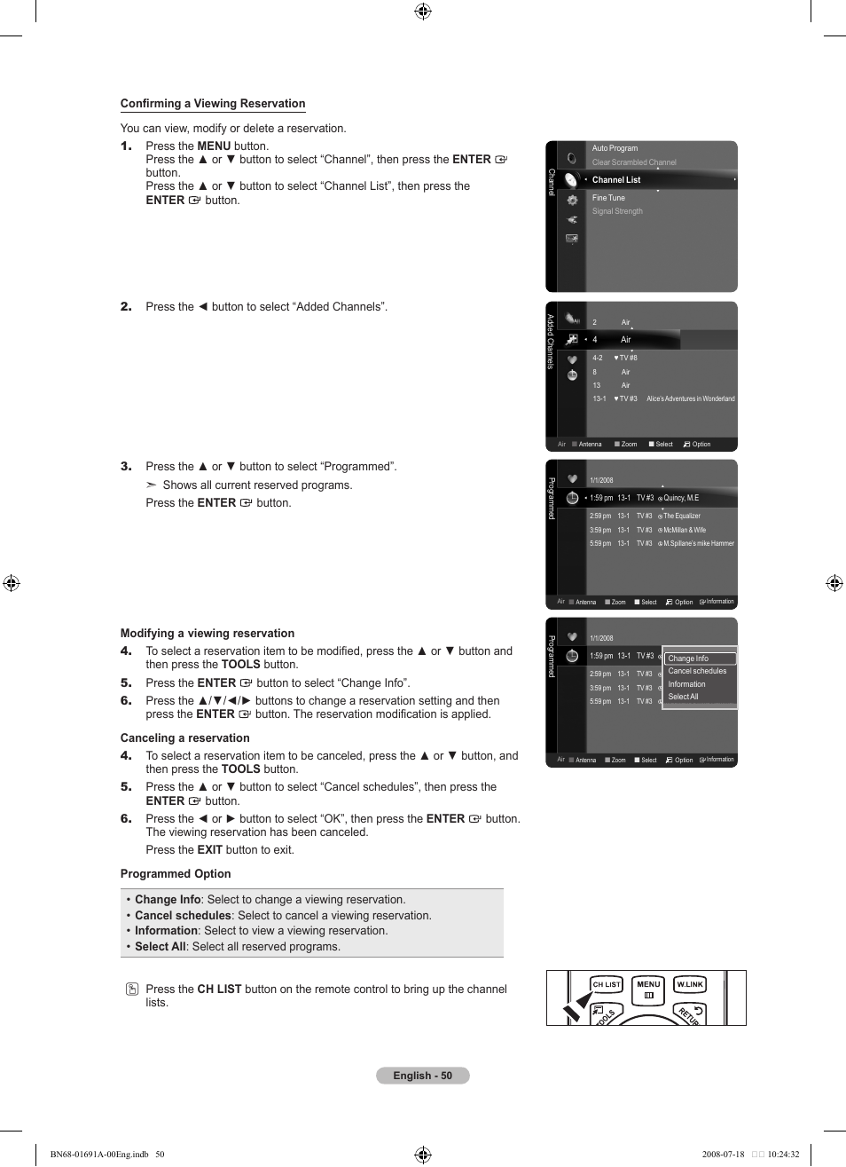 Samsung BN68-01691A-02 User Manual | Page 52 / 155