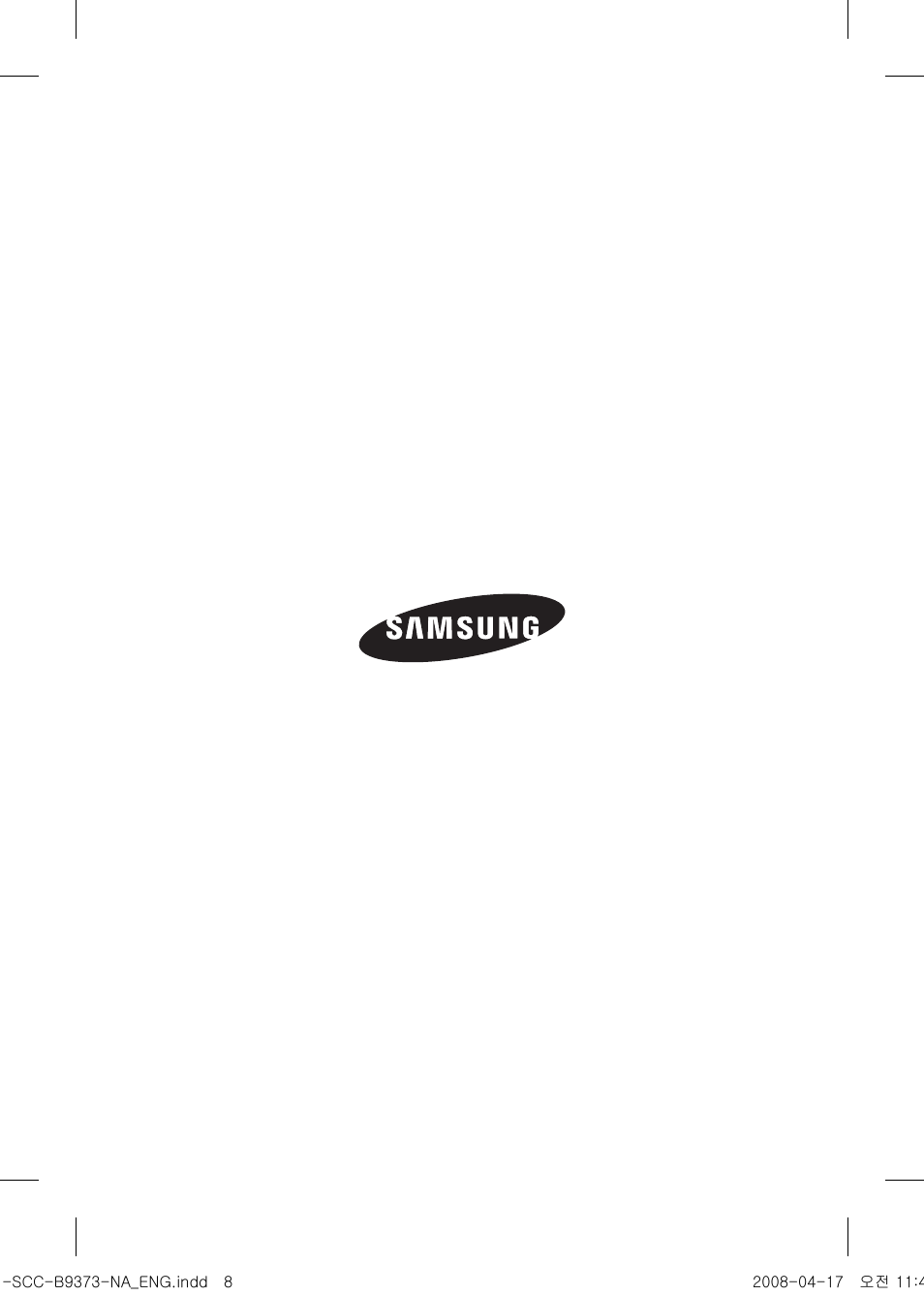 Samsung SCC-B9373 User Manual | Page 12 / 12