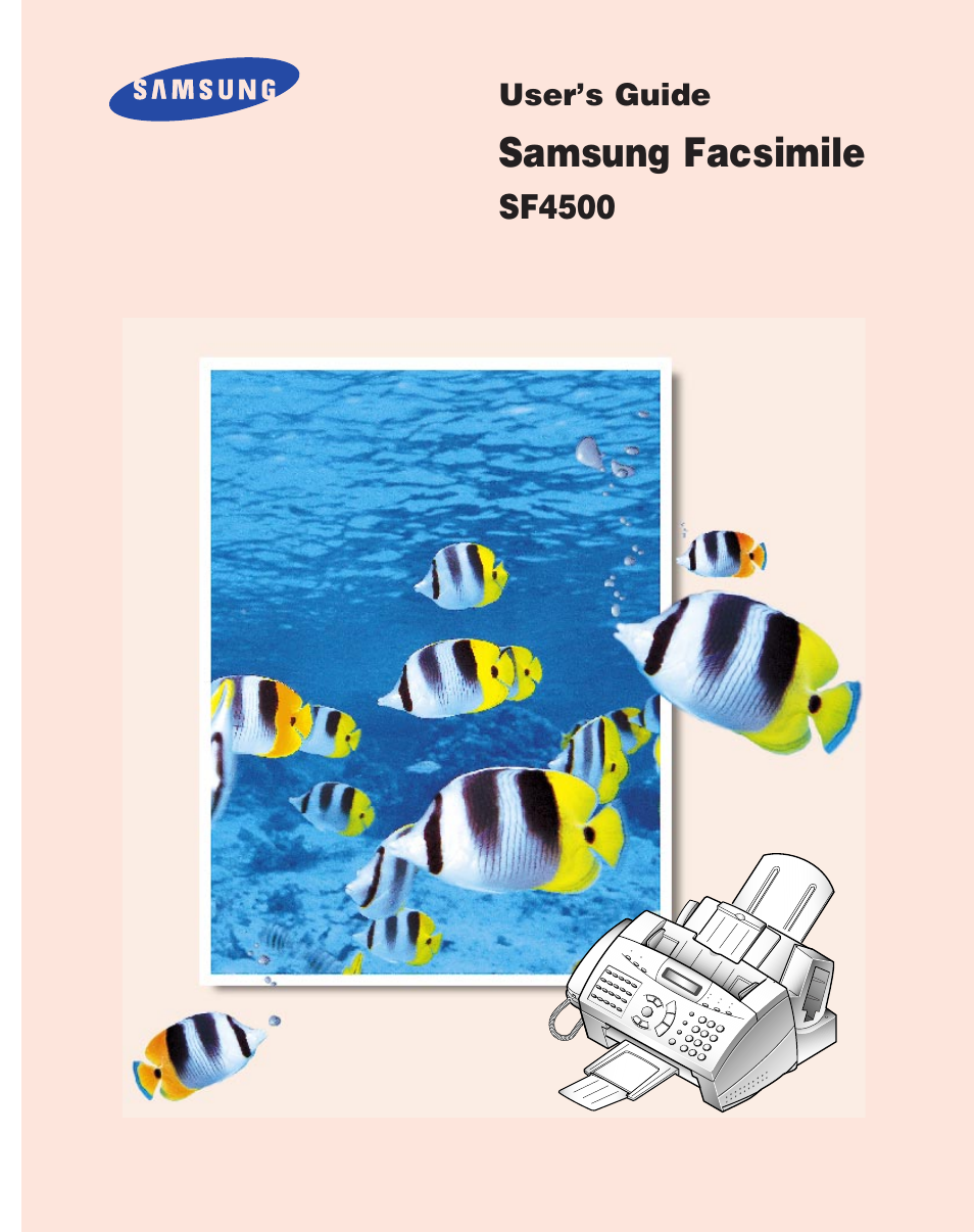 Samsung SF4500 User Manual | 93 pages