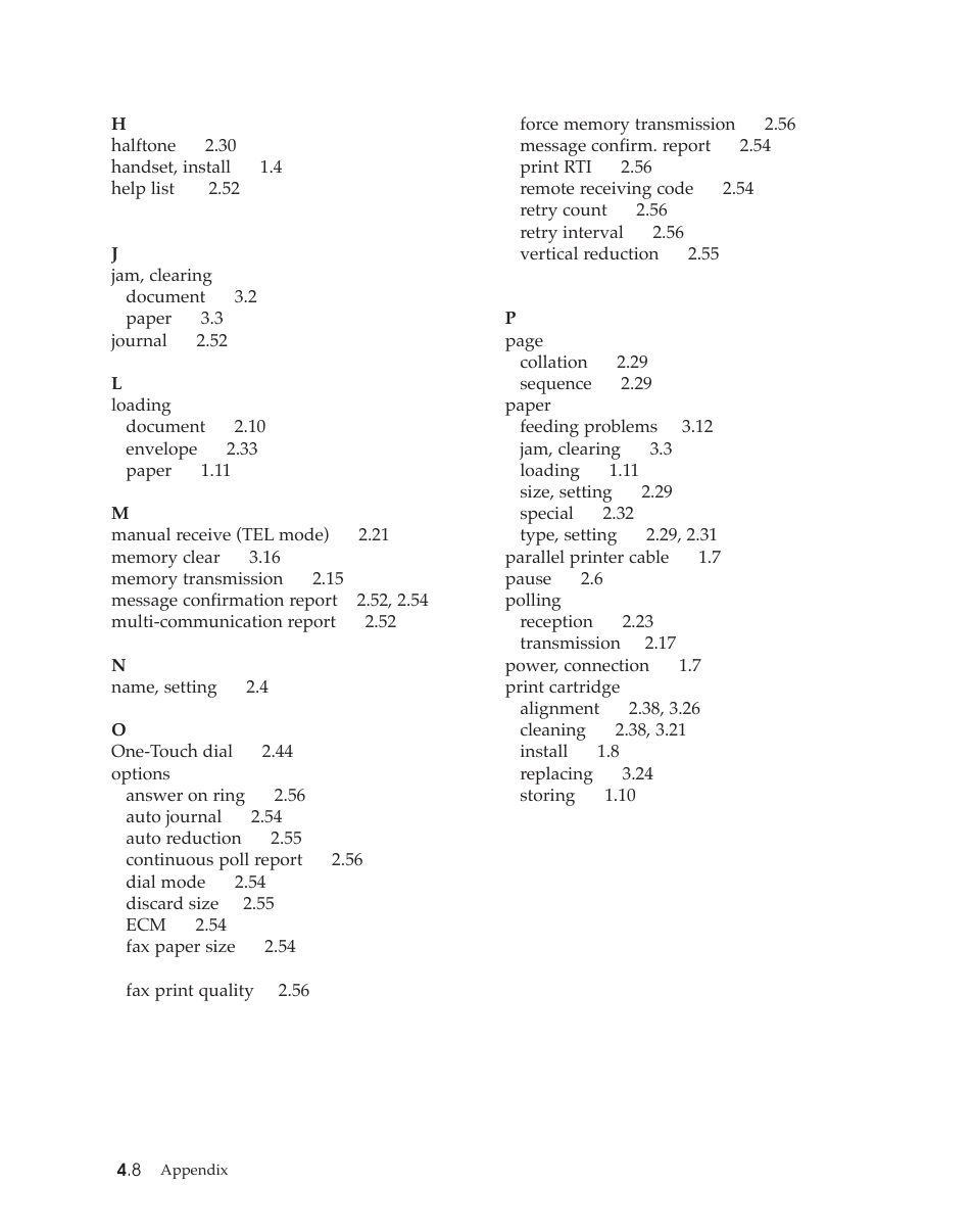 Samsung SF4500 User Manual | Page 91 / 93