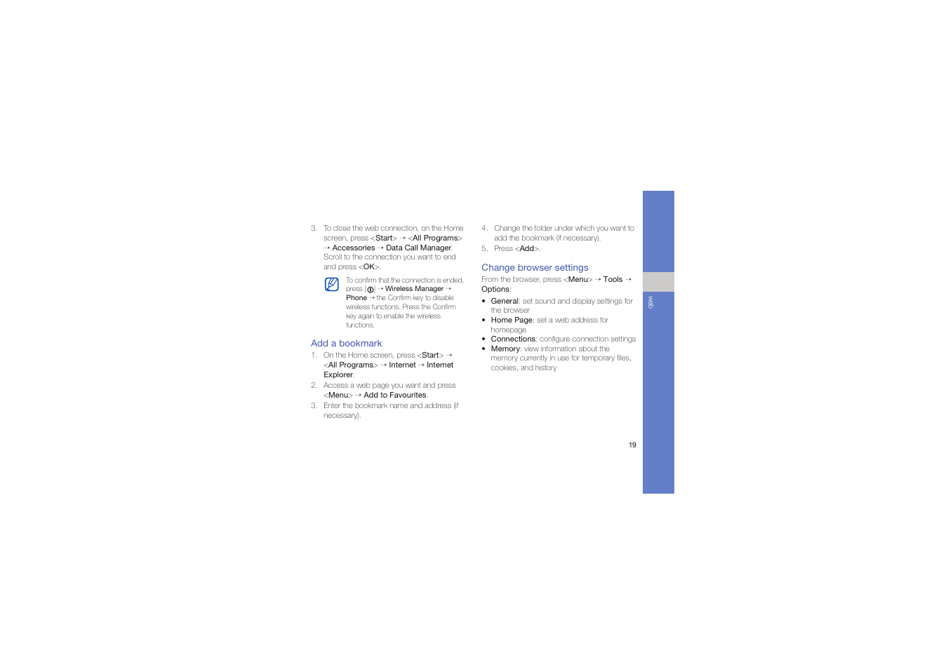 Samsung C6625 User Manual | Page 24 / 66