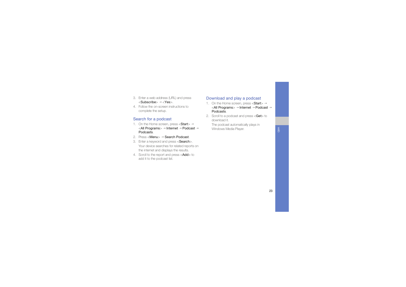 Samsung C6625 User Manual | Page 28 / 66