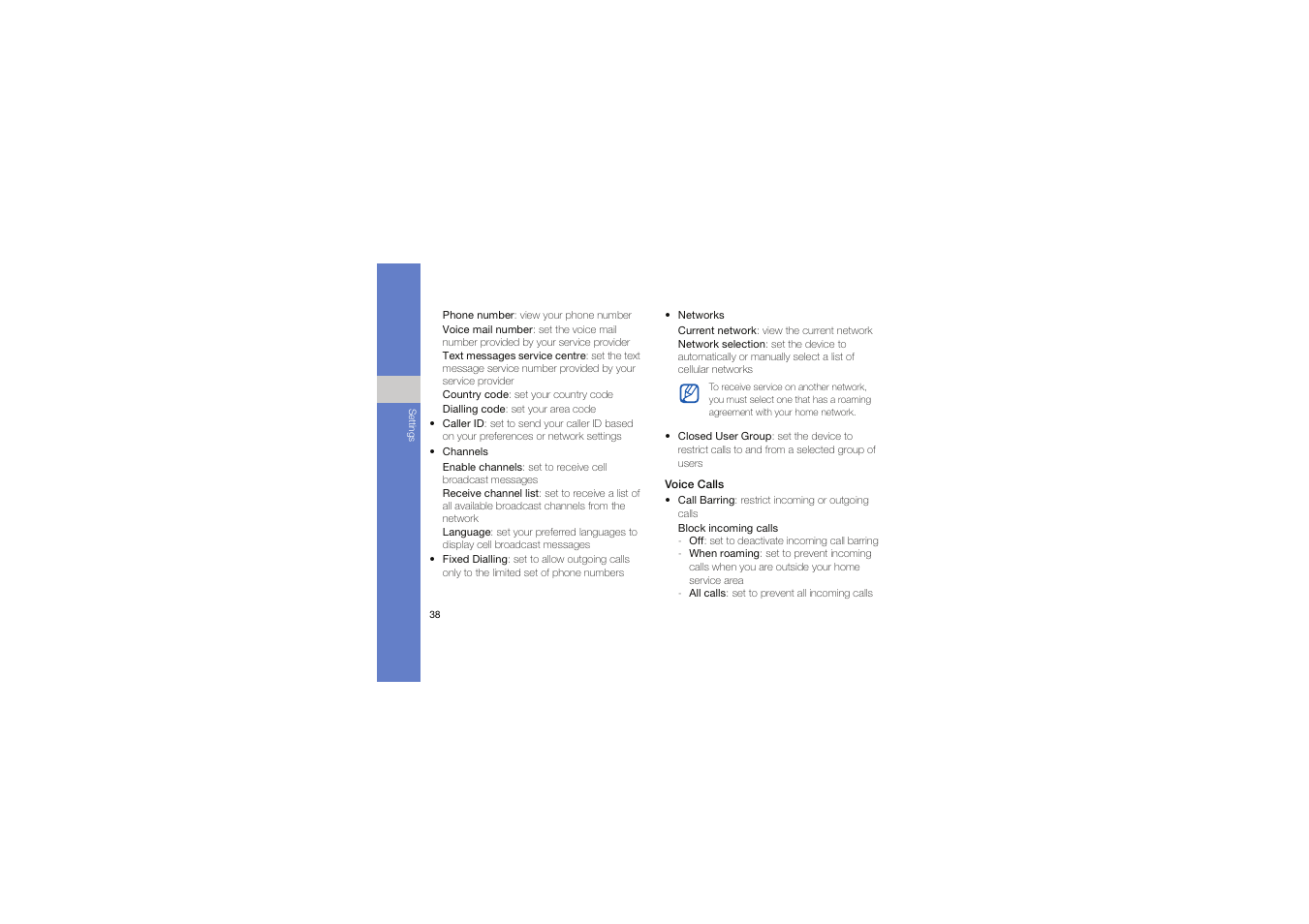 Samsung C6625 User Manual | Page 43 / 66
