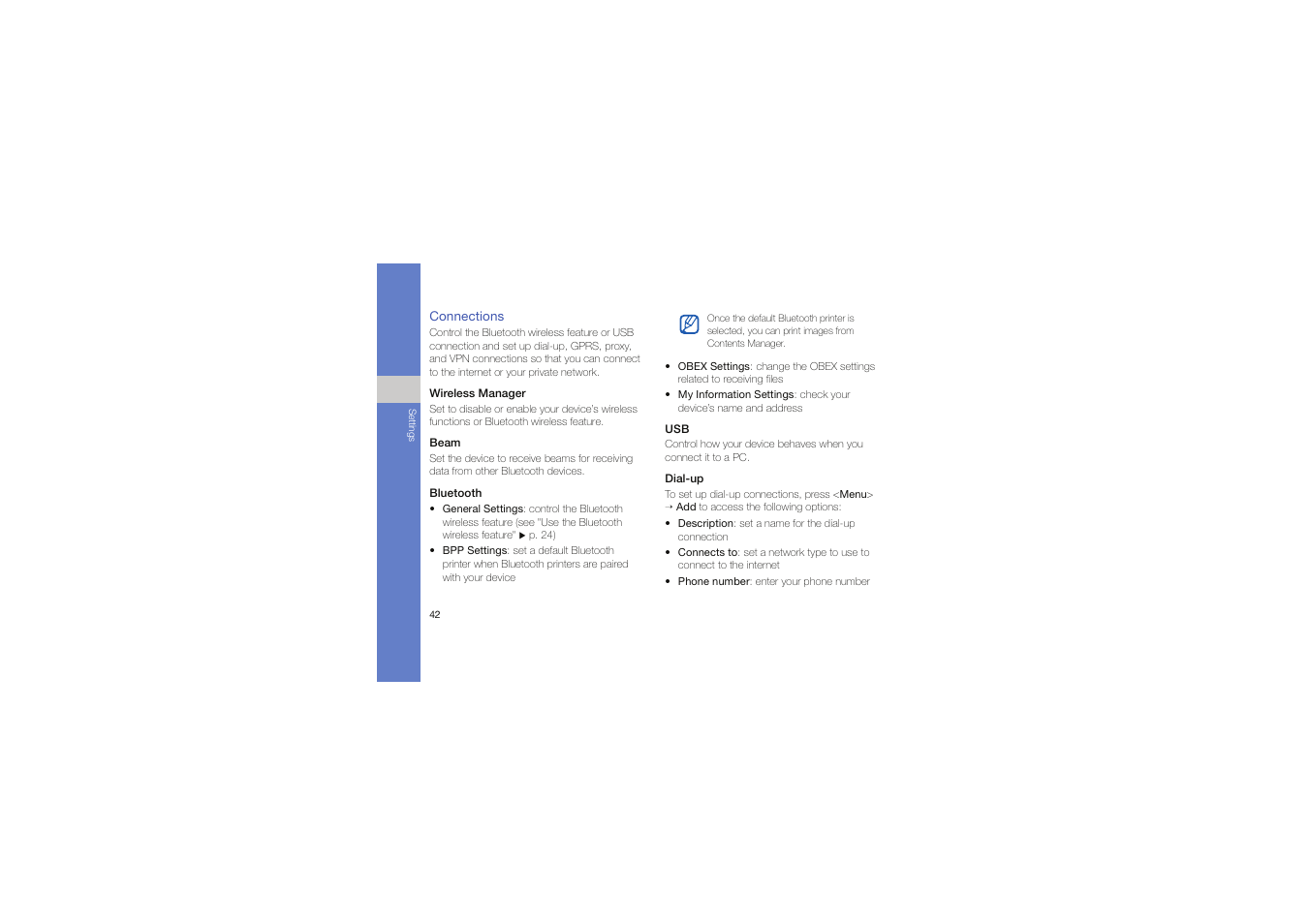 Samsung C6625 User Manual | Page 47 / 66