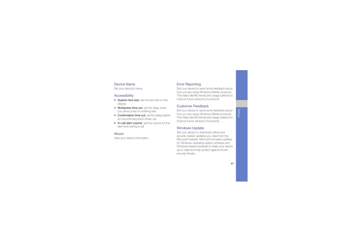 Samsung C6625 User Manual | Page 52 / 66