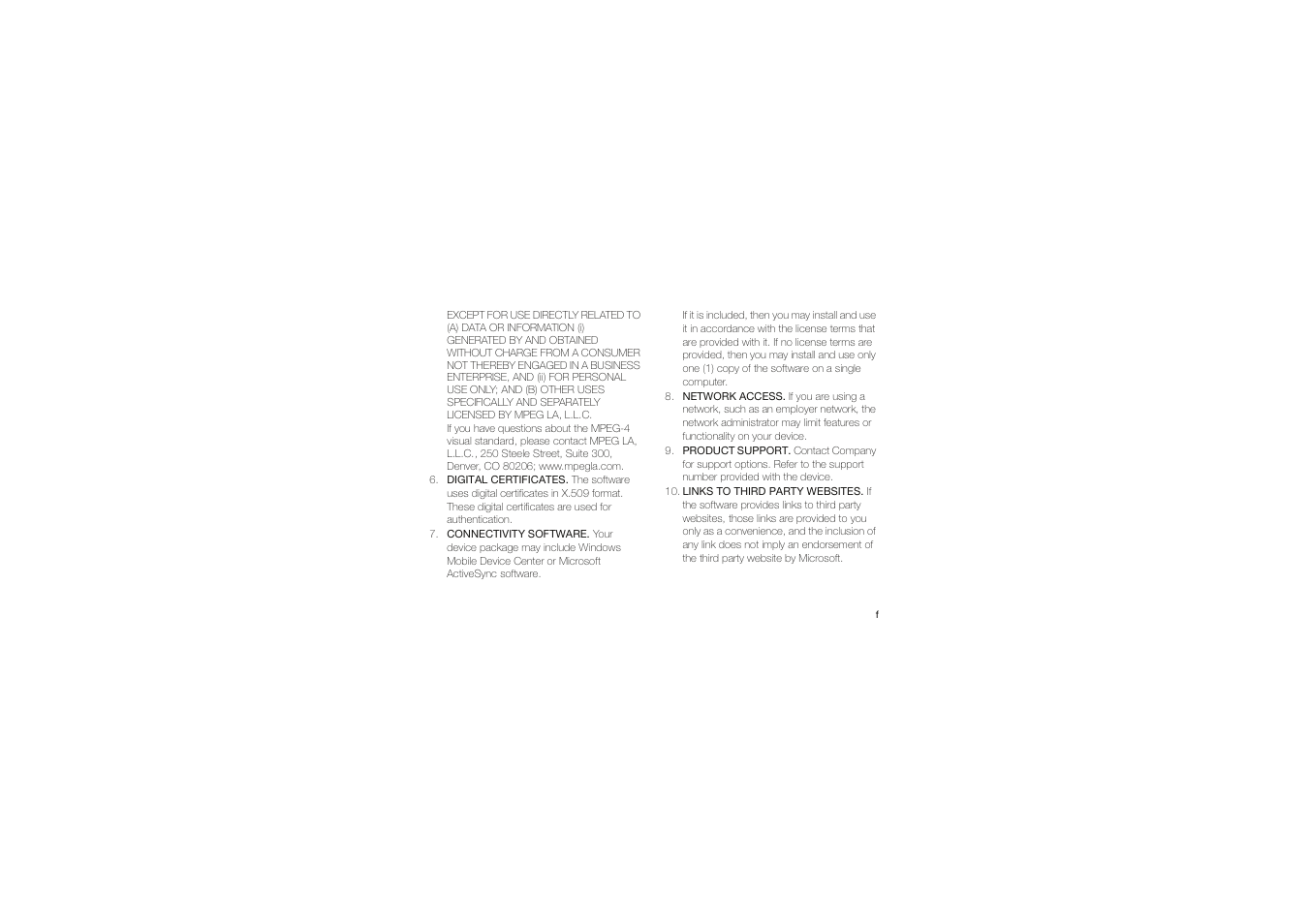 Samsung C6625 User Manual | Page 62 / 66