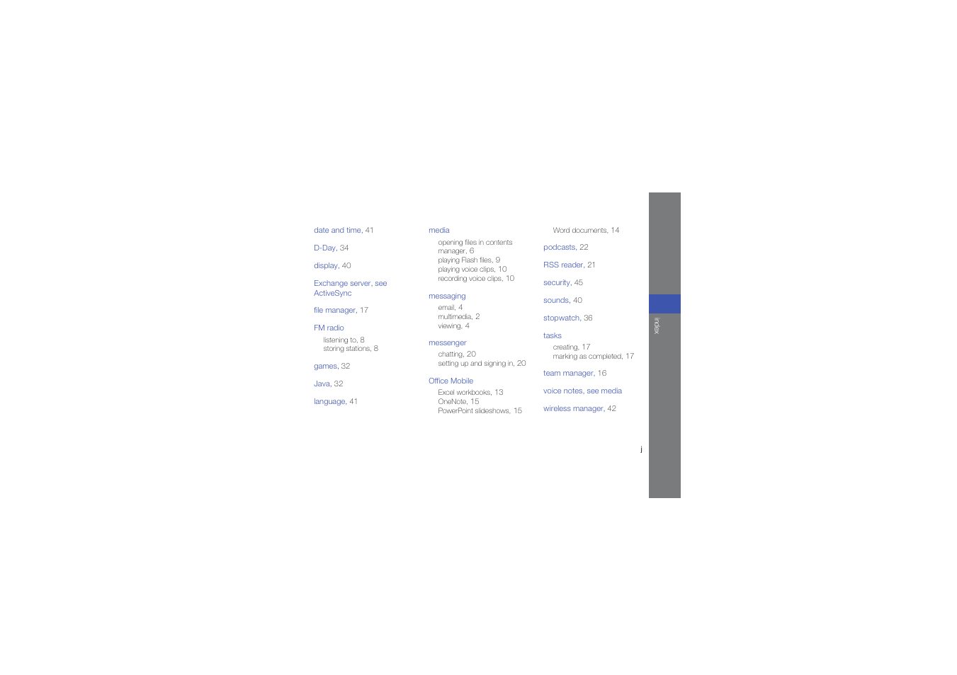 Samsung C6625 User Manual | Page 66 / 66