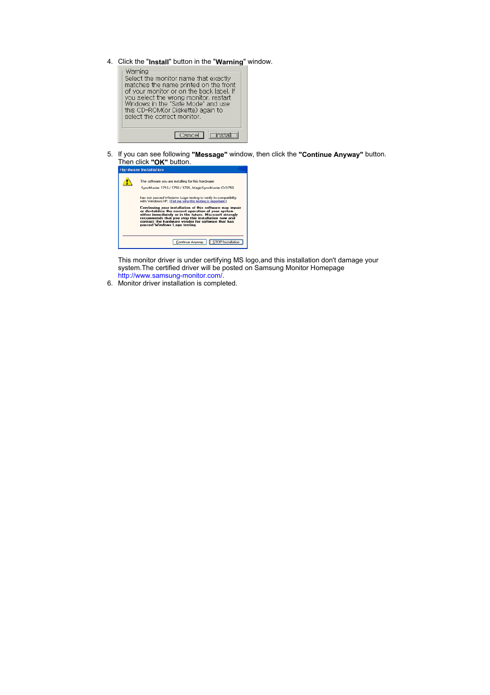 Samsung 151P User Manual | Page 13 / 51