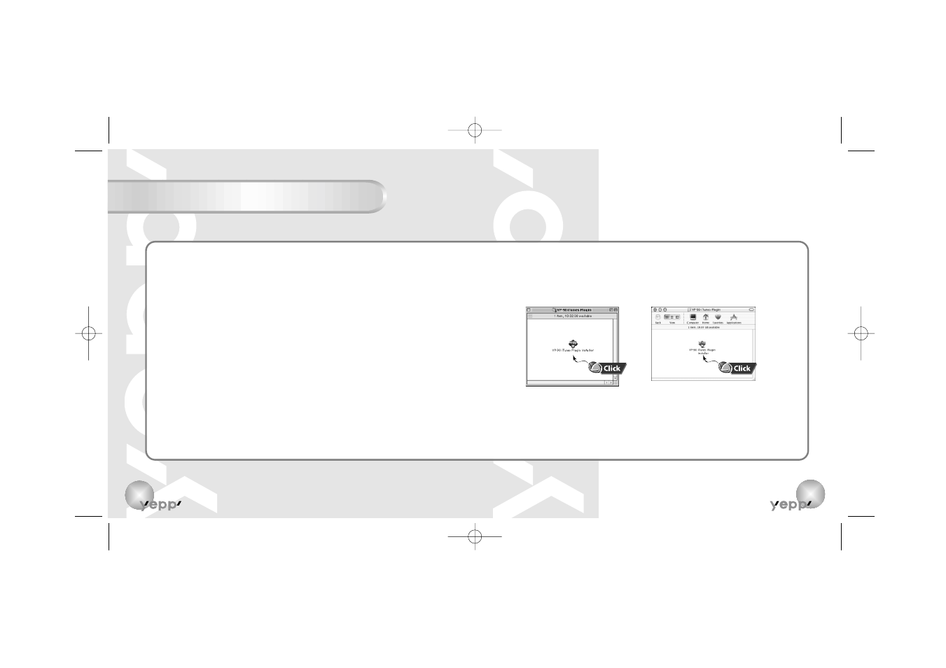 Installing software (mac) | Samsung YP-90S User Manual | Page 15 / 34